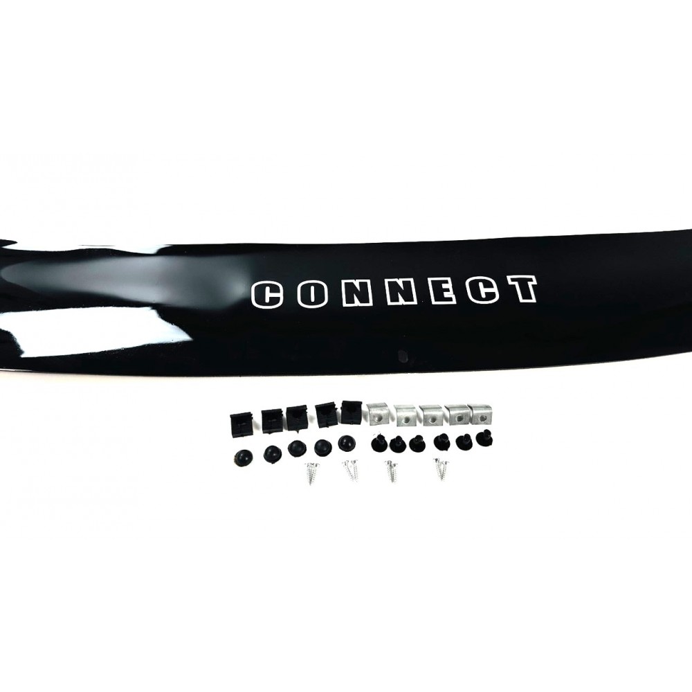 Дефлектор капота (мухобійка) для Ford Transit Connect 2014+ (ViP)