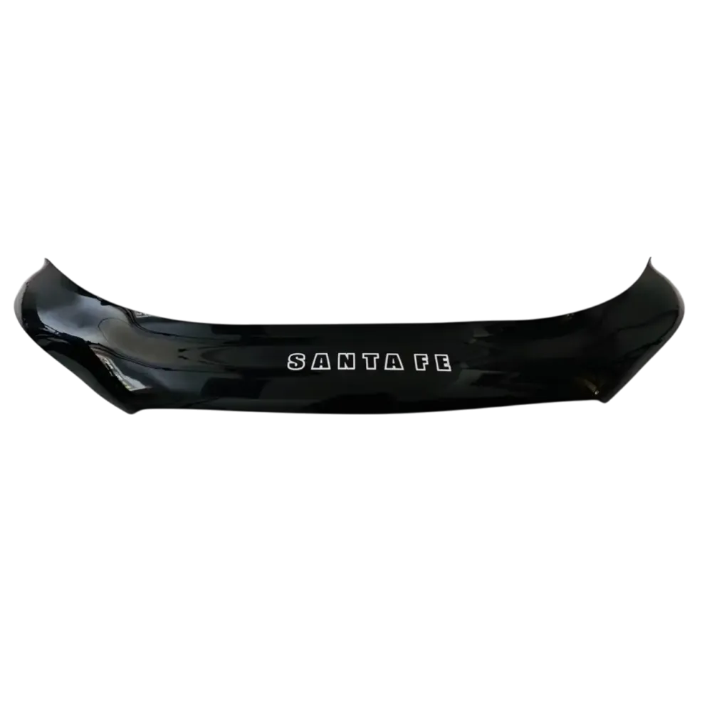 Дефлектор капота (мухобійка) для Hyundai Santa Fe 2007-2012 (ViP)