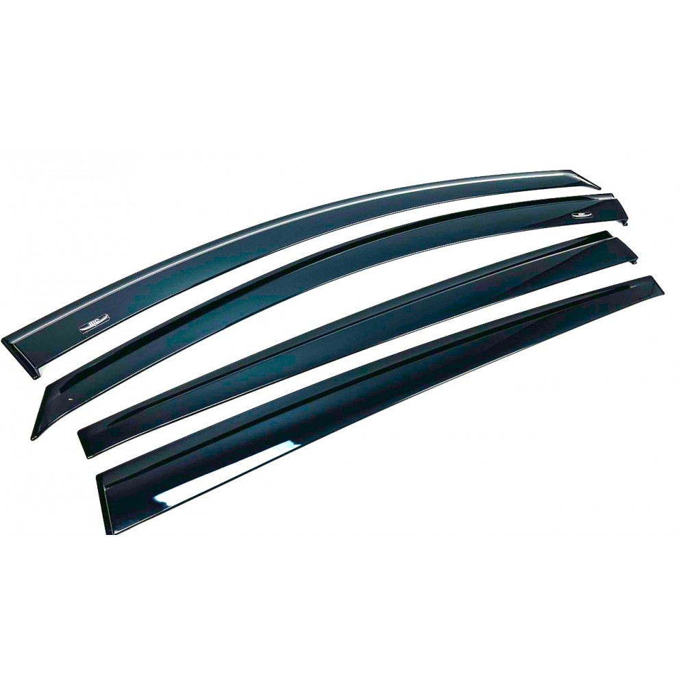 Дефлектори вікон (вітровики) Nissan Tiida 2006-2011 HB HIC