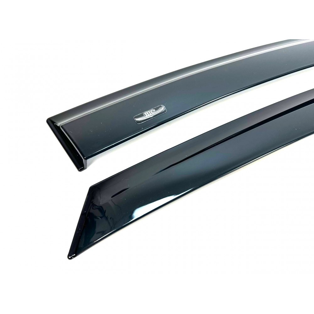 Дефлектори вікон (вітровики) Nissan Tiida 2006-2011 HB HIC