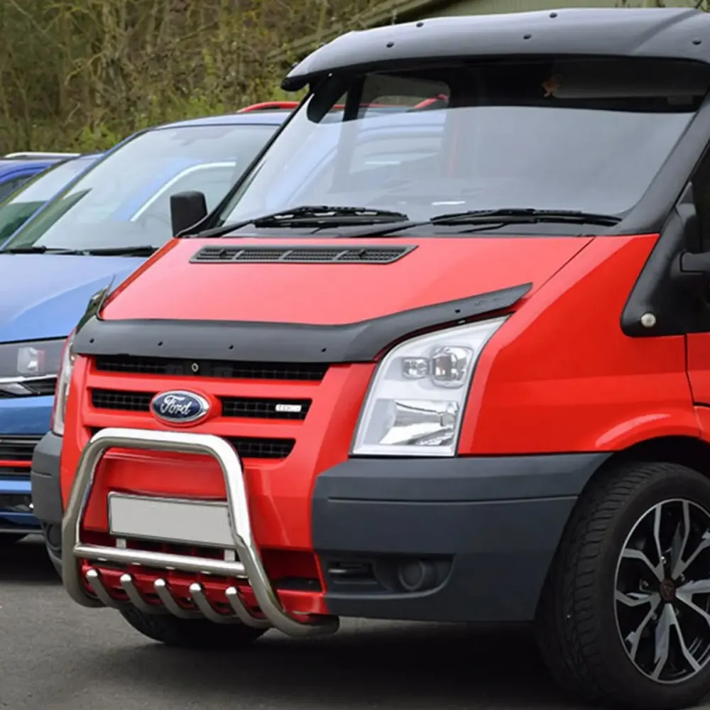 Дефлектор капота (мухобойка) для Ford Transit 2006-2012