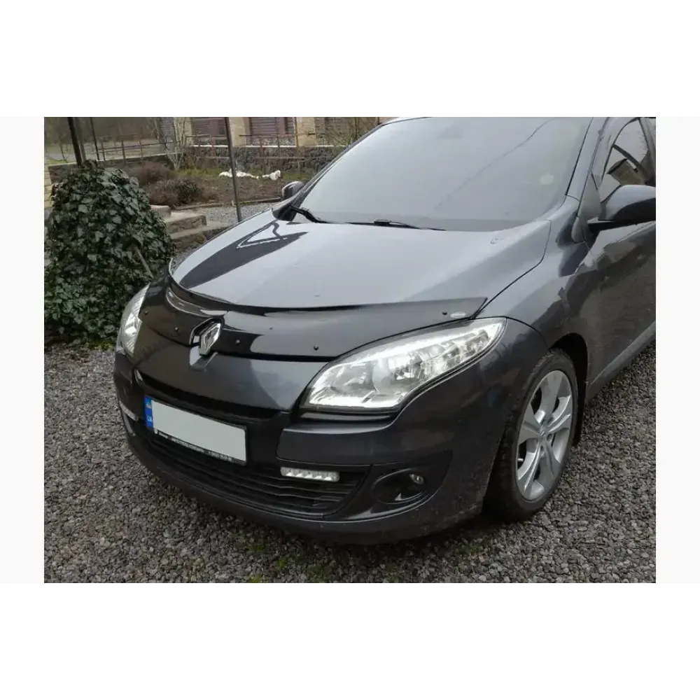 Дефлектор капота (мухобoйка) Renault Megane III 2009-2016 CappaFe