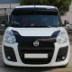Дефлектор капота (мухобійка) для Fiat Doblo 2010-2015 / Combo 2010-2018 CappaFe