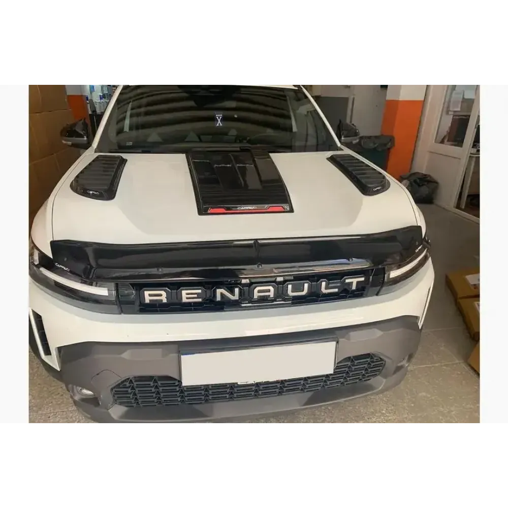 Дефлектор капота (мухобійка) до Renault Dacia Duster 2024+  CappaFe