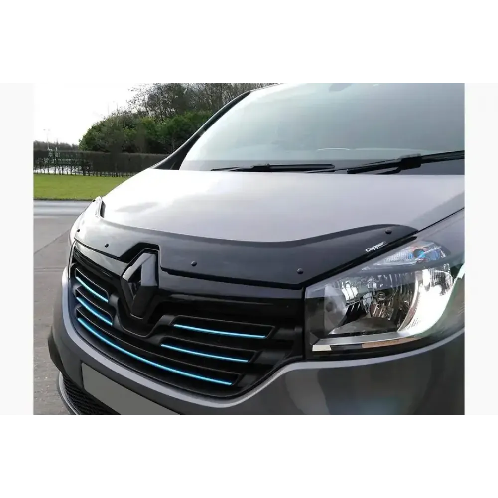Дефлектор капота (мухобойка) для Renault Trafic 2014-2019 CappaFe