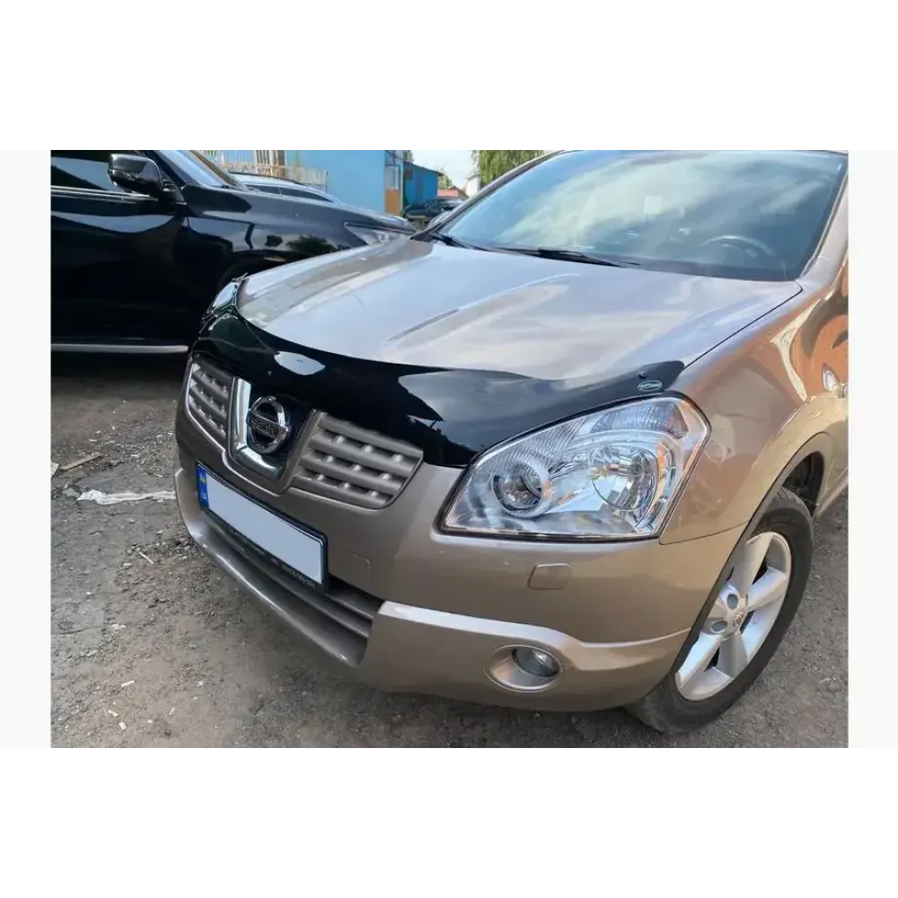 Дефлектор капота (мухобійка) для Nissan Qashqai 2006-2009 CappaFe