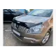 Дефлектор капота (мухобійка) для Nissan Qashqai 2006-2009 CappaFe
