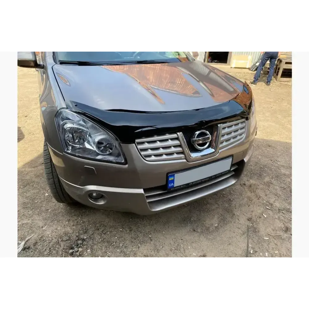 Дефлектор капота (мухобійка) для Nissan Qashqai 2006-2009 CappaFe