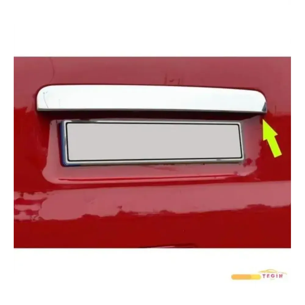 Накладка над номером для Volkswagen T5 Хром-нерж (TAN24)