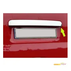 Накладка над номером для Volkswagen T5 Хром-нерж (TAN24)