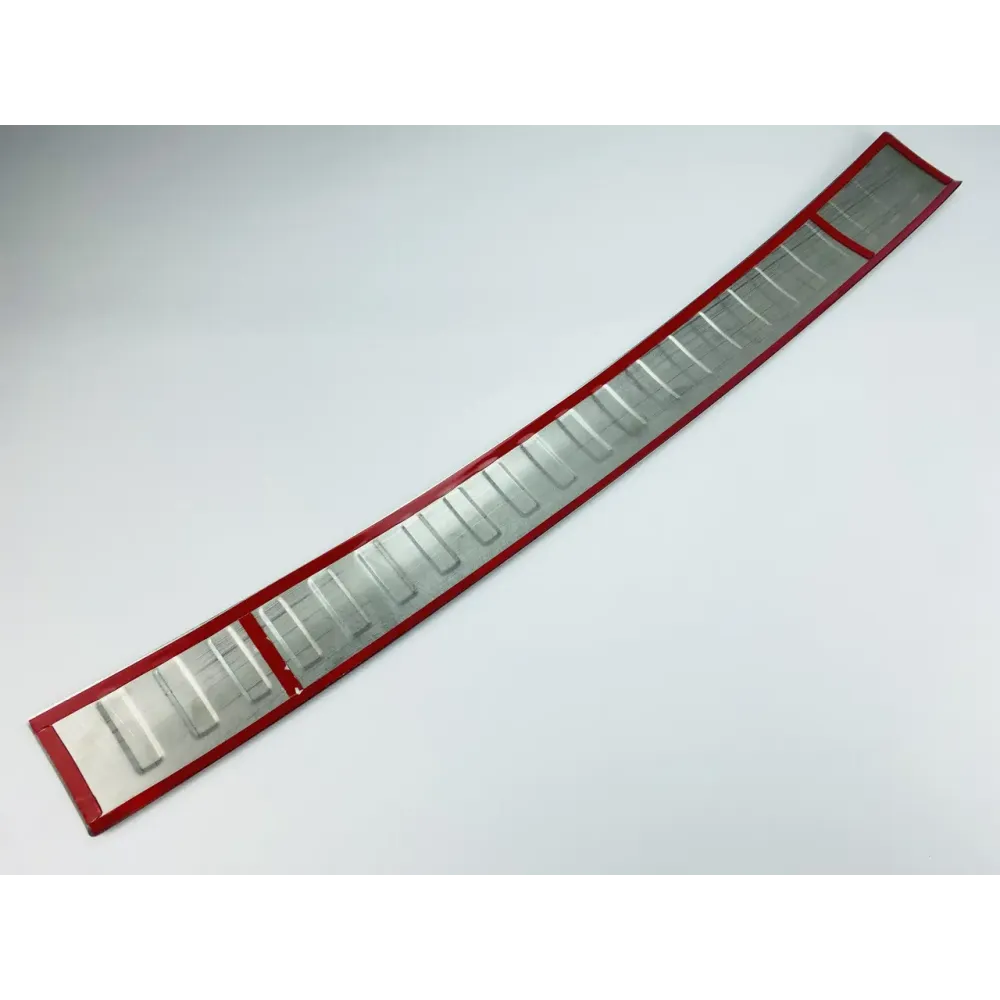 Накладка на задний бампер для Mitsubishi Outlander 3 2015-2019 Черный-хром (TAN24) 