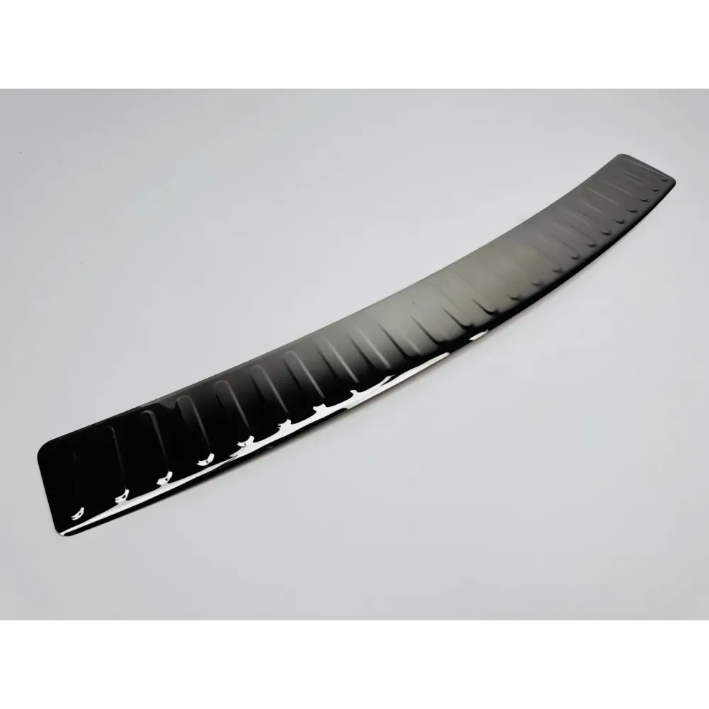 Накладка на задній бампер для Renault Grand Scenic III SW 2010- Чорний-хром (TAN24)