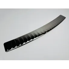 Накладка на задній бампер для Renault Grand Scenic III SW 2010- Чорний-хром (TAN24)