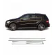 Окантовка вікон для Mercedes ML W164 (Хром-нерж, 6шт) TAN24