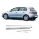 Окантовка окон для Volkswagen Golf VI 2010-2013 (Хром-нерж, 4шт) TAN24