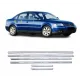 Окантовка окон для Volkswagen Passat B5+ 2000-2005 (Хром-нерж, 4шт) TAN24