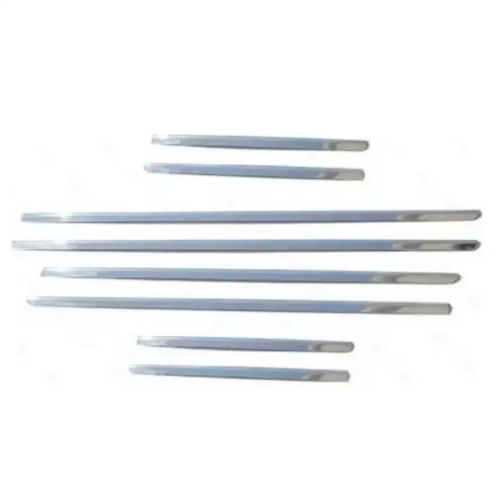 Окантовка вікон для  Mitsubishi Outlander 2008> 4шт. (TAN24)