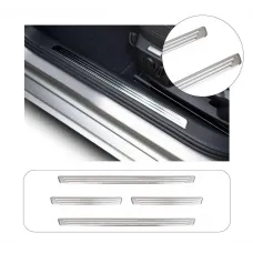 Накладки на пороги для Volkswagen Passat B6,7,8  (хром-нерж, 4шт) TAN24