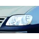 Накладки на противотуманки для Volkswagen Caddy 2004-2010 (Хром-нерж, 2шт) TAN24