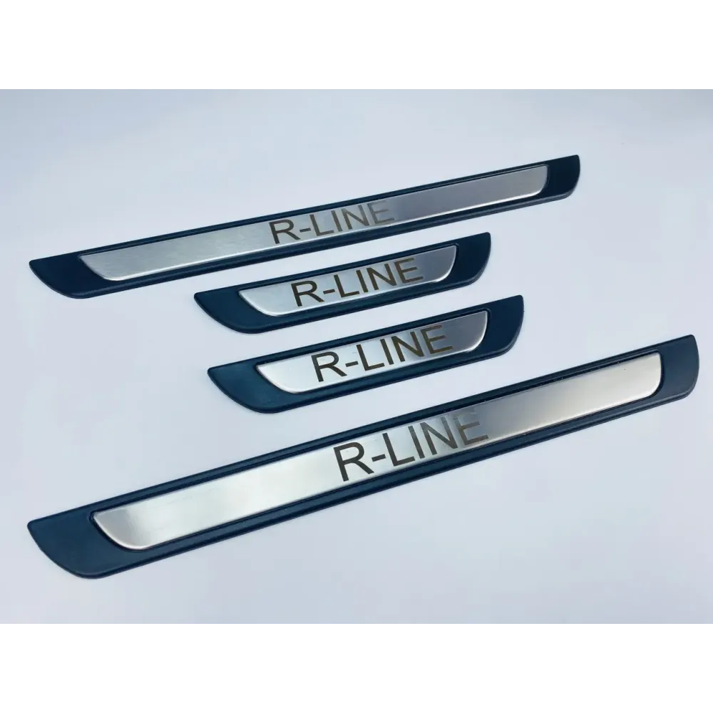 Накладки на пороги R-LINE (хром-пласт) TAN24