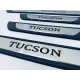 Накладки на пороги для Hyundai Tucson (хром-пласт, 4шт) TAN24