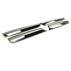 Накладки на решетку для Mercedes Vito W639 2010-2014 (Хром-нерж, 4шт) TAN24 АКЦІЯ!!! має пошкодження