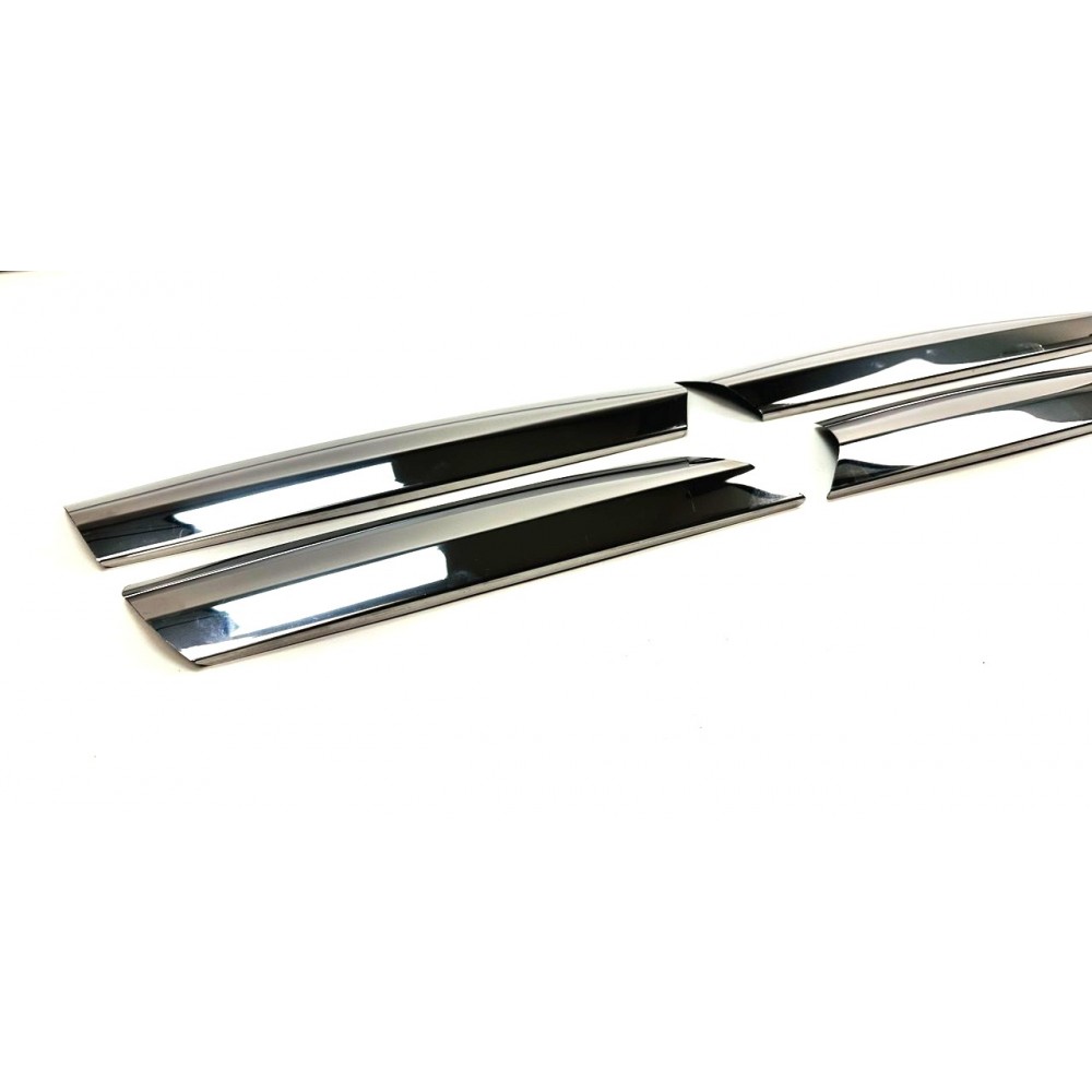 Накладки на решетку для Mercedes Vito W639 2010-2014 (Хром-нерж, 4шт) TAN24 АКЦІЯ!!! має пошкодження