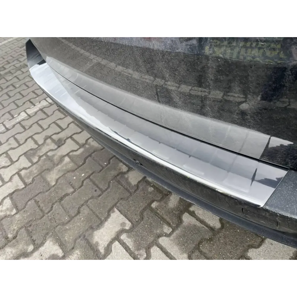 Накладка на задній бампер для BMW X5 E70 2007-2014 Хром-нерж (TAN24)