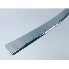 Накладка на задній бампер для Opel Crossland 2017- Хром-нерж (TAN24)