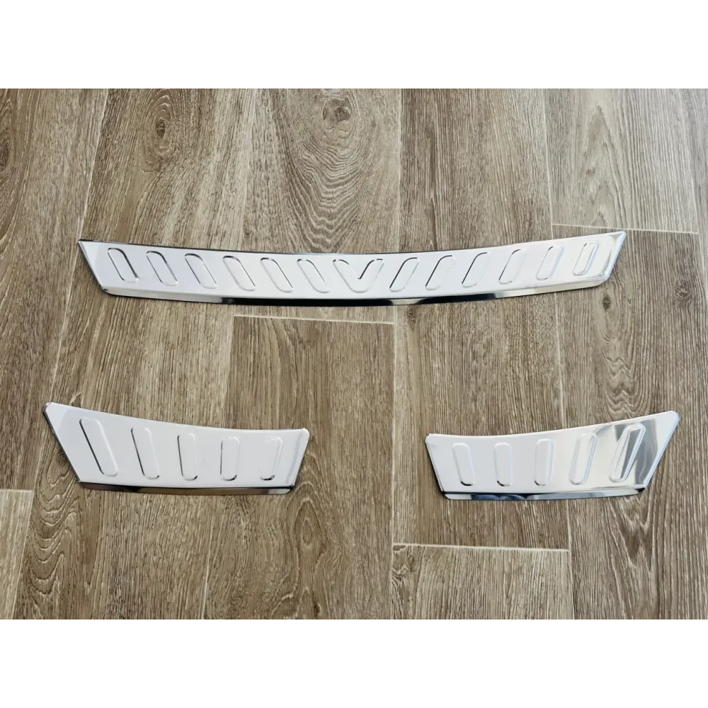 Накладка на задній бампер для Volkswagen Tiguan 2007-2015 Хром-нерж (TAN24)