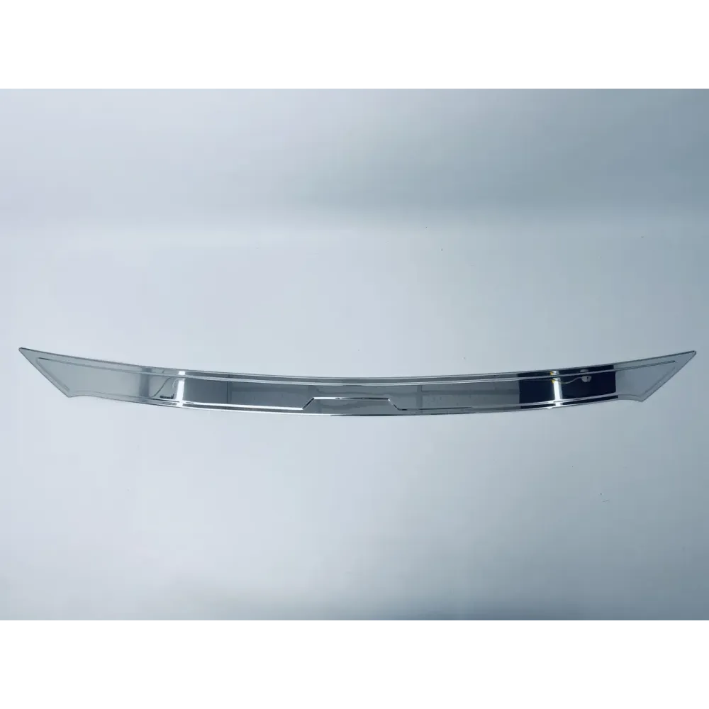 Накладка на задній бампер для Peugeot 2008 - (2013-2019) Хром-нерж (TAN24)