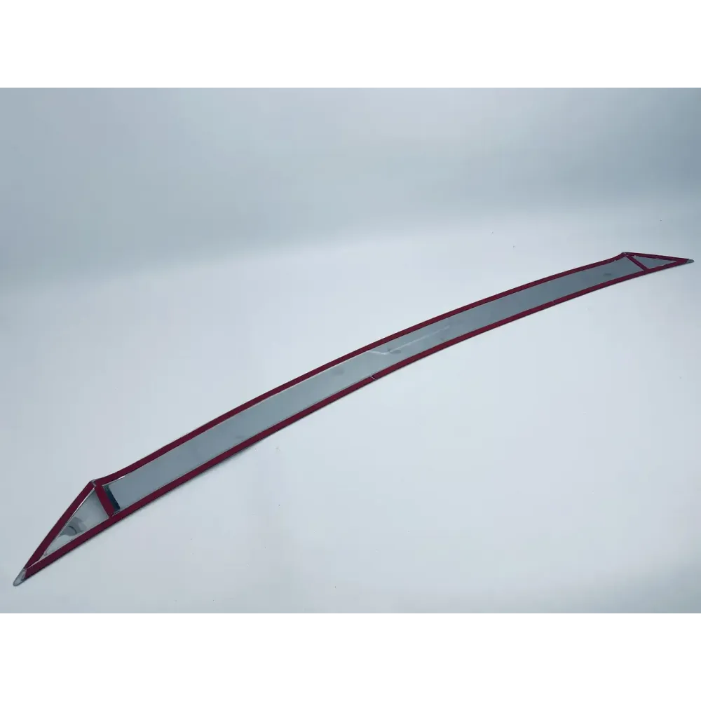 Накладка на задній бампер для Peugeot 2008 - (2013-2019) Хром-нерж (TAN24)