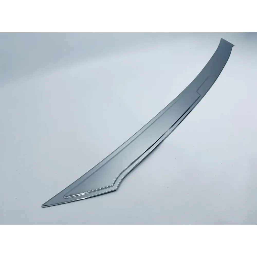 Накладка на задній бампер для Peugeot 2008 - (2013-2019) Хром-нерж (TAN24)