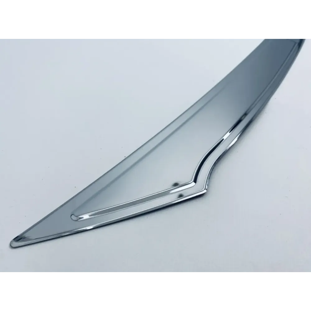 Накладка на задній бампер для Peugeot 2008 - (2013-2019) Хром-нерж (TAN24)