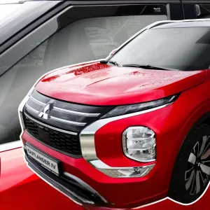 Дефлектори вікон (вітровики) Mitsubishi  Outlander 2021-> 5D (вставні, кт - 4шт) (Heko)