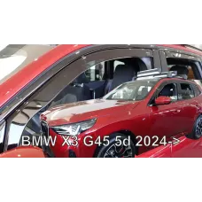 Дефлектори вікон (вітровики) BMW X3 F25 2011+ 5D Heko