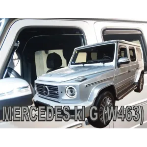 Дефлектори вікон (вітровики) Mercedes G-class W-463 W-463 2018-> 5D (вставні, кт - 4шт) Heko