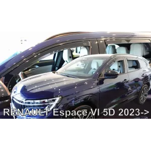 Дефлектори вікон (вітровики) Renault Espeace 2014+ Heko