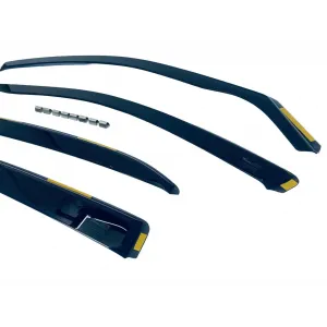 Дефлектори вікон (вітровики) Skoda Karoq 2017+ Heko