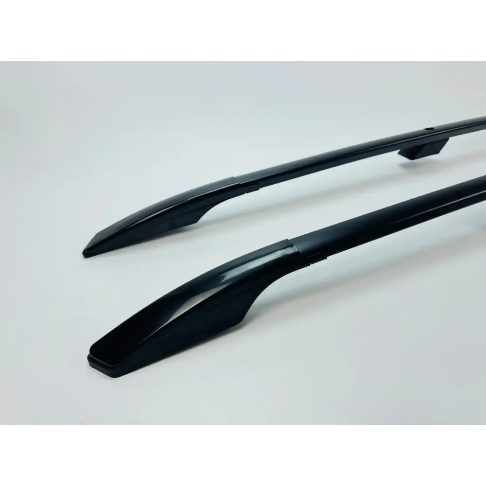 Рейлинги для Peugeot 5008 2008+ на креплениях (Турция) STF black