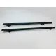 Перемичка  на інтегровані рейлінги Kanca Black 120 см