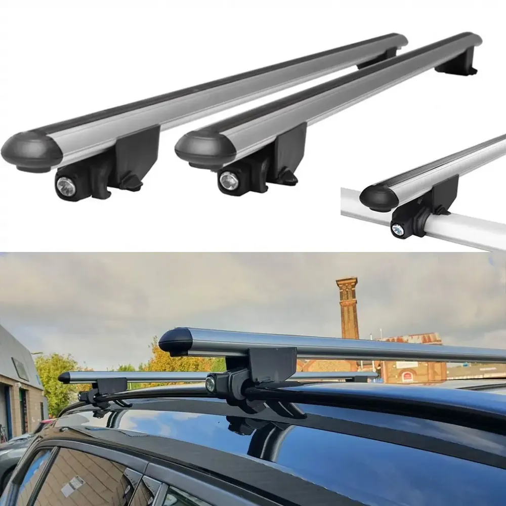 Перемичка  на інтегровані рейлінги Kanca Grey 120 см