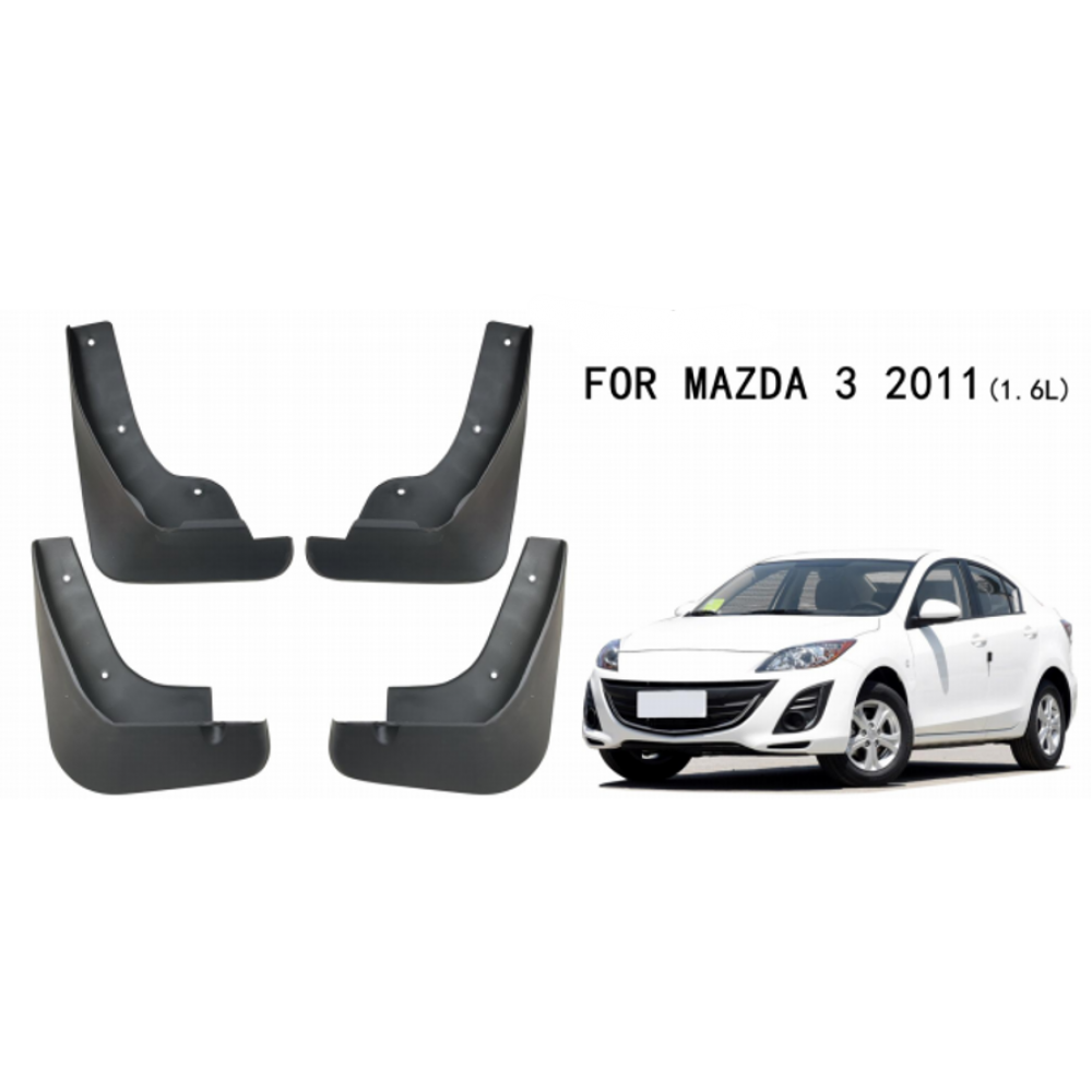 Бризковики Mazda 3 2009-2013  (1.6л) (Стандарт комплектація)