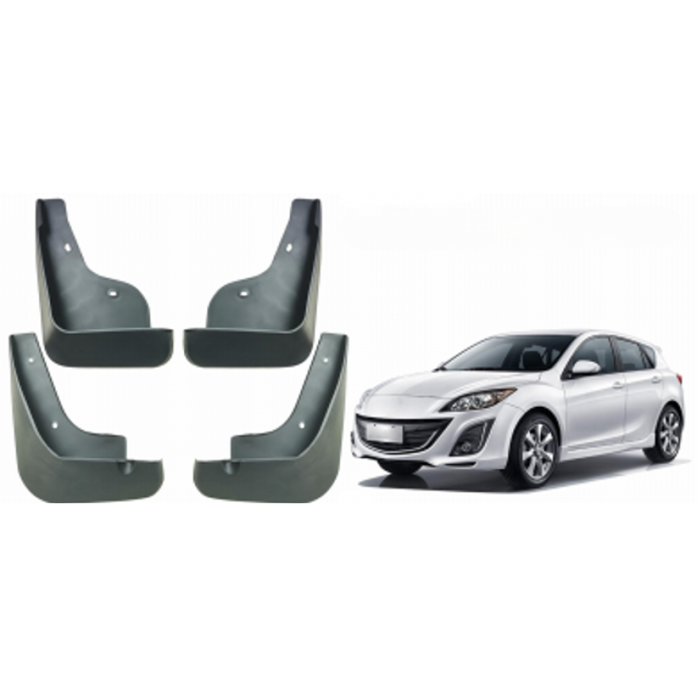Бризковики Mazda 3 2009 -2013 (2.0л) (Sport / Touring)