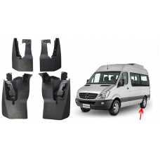 Бризговики Mercedes-Benz Sprinter 2006-2017 задні (однокатковий)