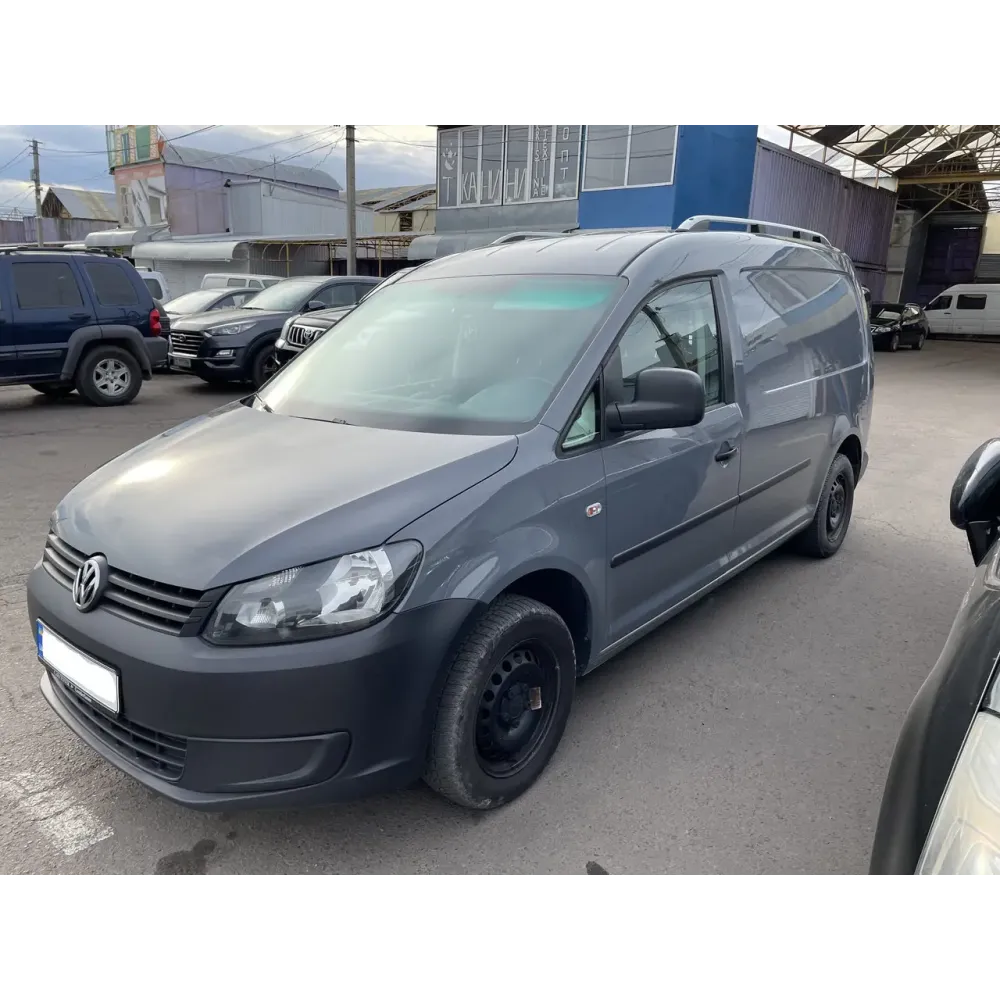 Рейлінги Volkswagen Caddy 2004-2020 [ДБ] Skyport BLACK (4 ножки, 206 см)