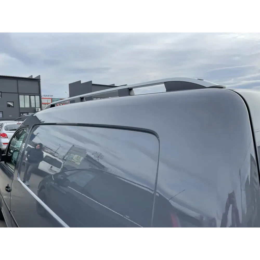 Рейлінги Volkswagen Caddy 2004-2020 [ДБ] Skyport BLACK (4 ножки, 206 см)
