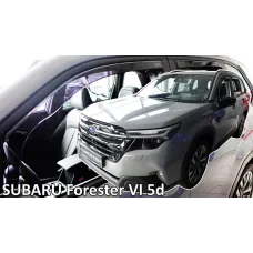 Дефлекторы окон (ветровики) Subaru Forester VI 2024+ 5D (вставні, кт - 4шт) Heko