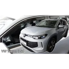 Дефлекторы окон (ветровики) Volkswagen Tayron II 2024->5D (вставные, кт - 4шт) Heko