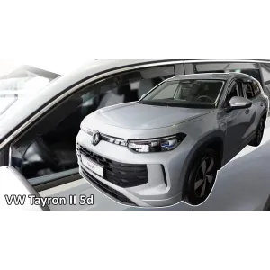 Дефлектори вікон (вітровики) Volkswagen Tayron II 2024-> 5D (вставні, кт - 4шт) Heko